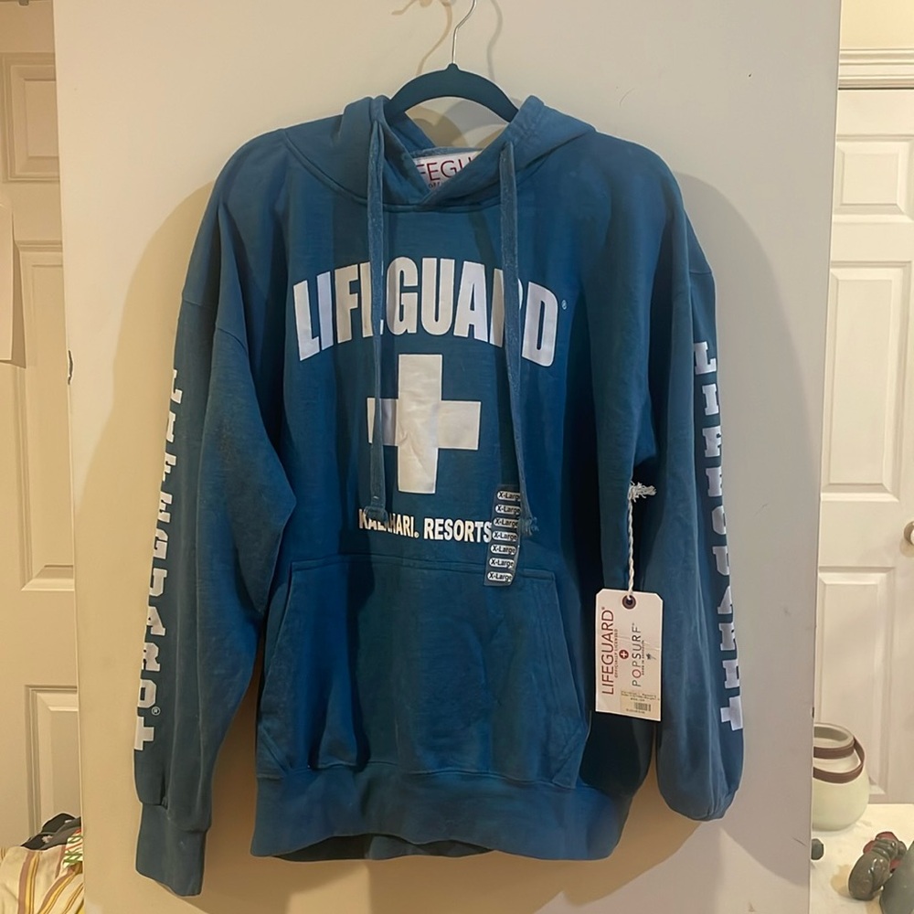 Kalahari resort lifeguard hooded sweatshirt new with tags